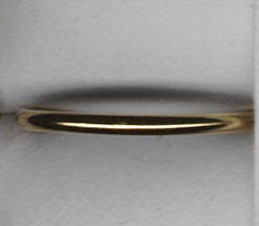 ALIANCA 1/2 CANA 3MM