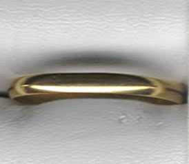 ALIANCA AMENDOA 3MM