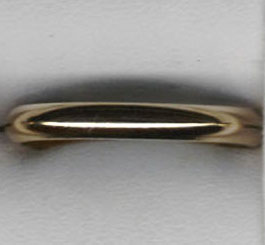 ALIANCA AMENDOA 4MM
