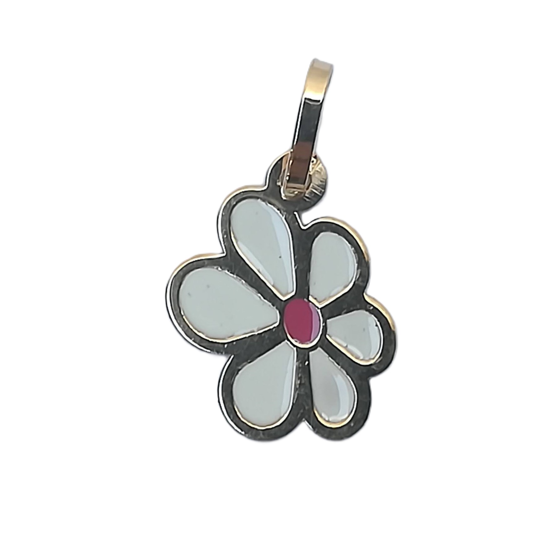 BER FLOR MARGARIDA ESMALTADA