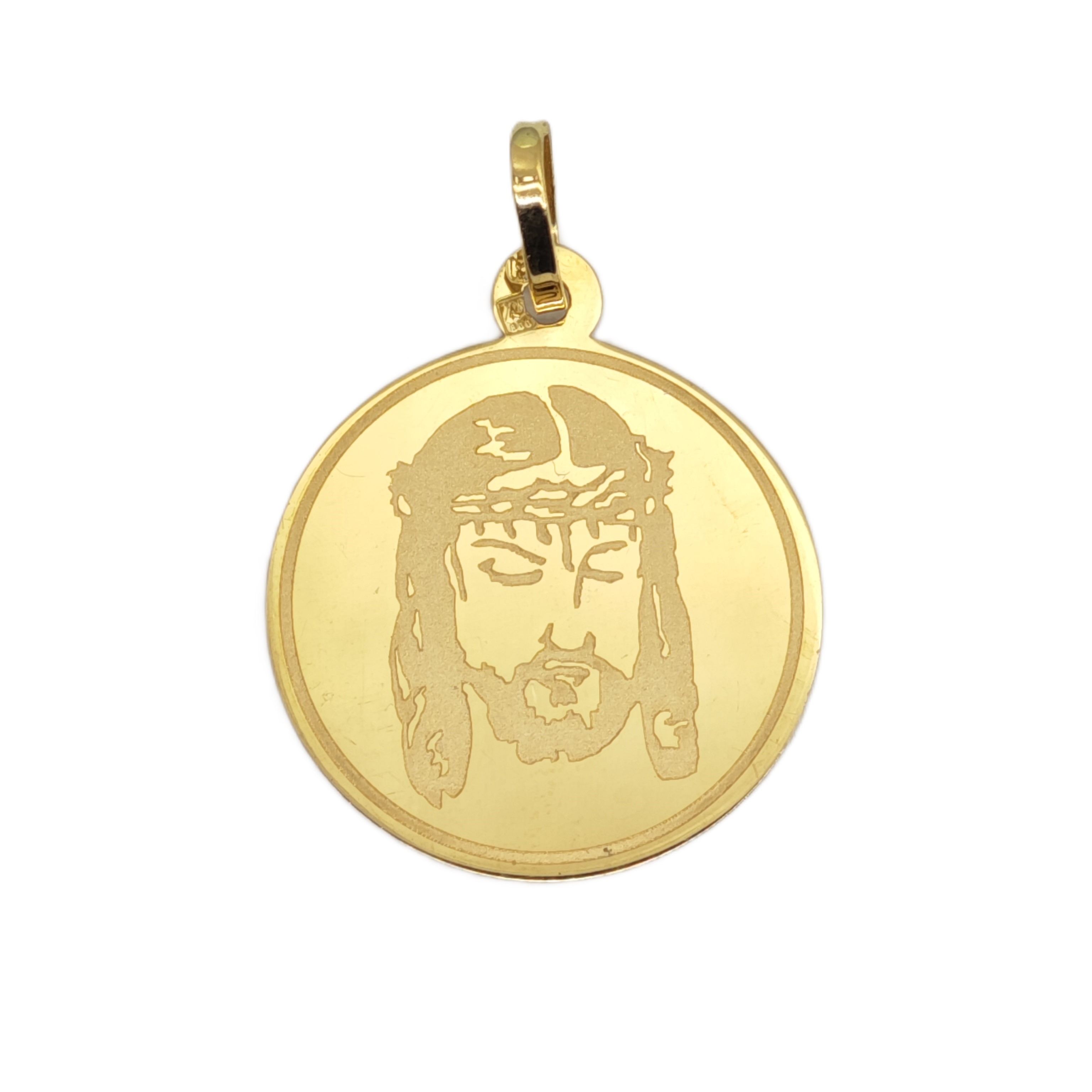 MED 14MM  ROSTO CRISTO
