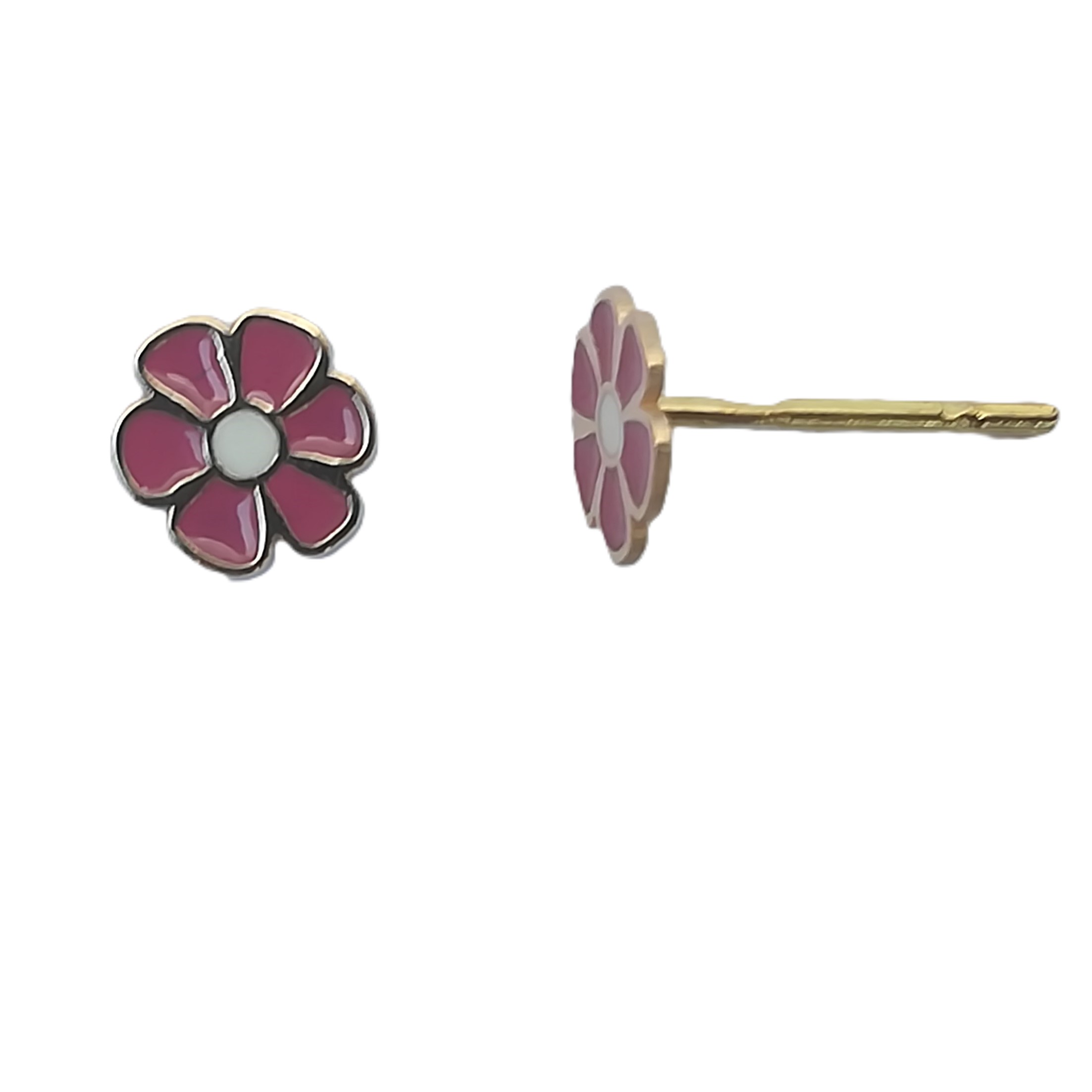 TOR FLOR ROSA ESMALTADA